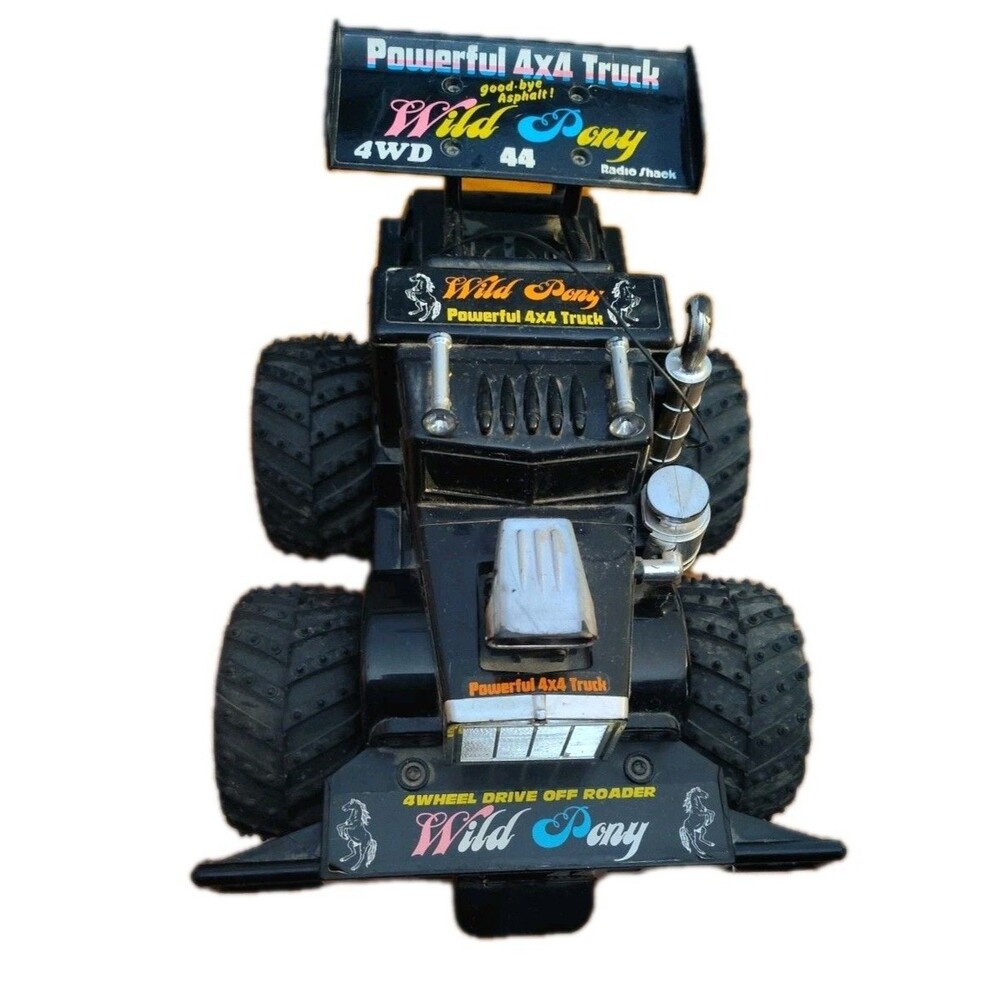 Radio Shack Radio Controlled (R/C) Wild Pony 4x4 Semi Monster Truck (No Remote)